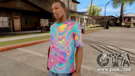 T-Shirt Psychedelic for GTA San Andreas