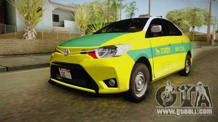Toyota Vios Sturdy Philippine Taxi 2014 for GTA San Andreas