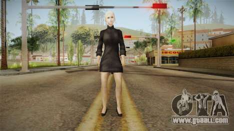 Female Black Sweater One Piece v1 for GTA San Andreas