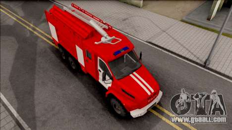 Ural NEXT Tanker Fire for GTA San Andreas