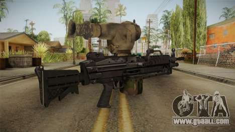 M249 Light Machine Gun v1 for GTA San Andreas