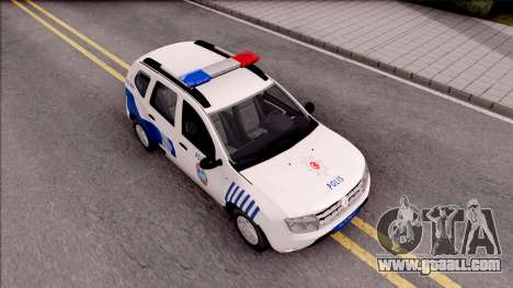 Renault Duster Turkish Police Patrol Car for GTA San Andreas