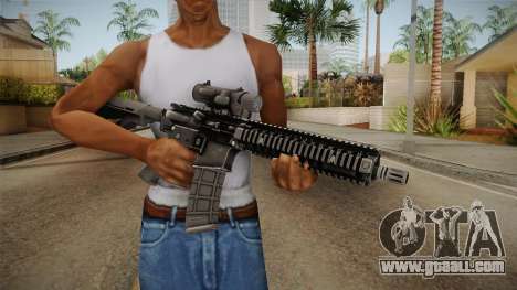 MK18 from MOH: Warfighter for GTA San Andreas