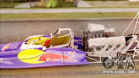 Dragster Red Bull for GTA San Andreas