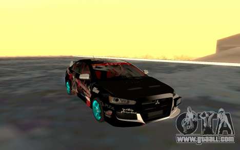 Mitsubishi Lancer Evolution for GTA San Andreas