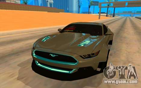 Ford Mustang Azure Inferno for GTA San Andreas
