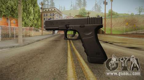 Glock 17 3 Dot Sight Blue for GTA San Andreas