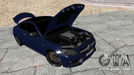 Mercedes-Benz C63 Coupe Rashid Edition for GTA San Andreas