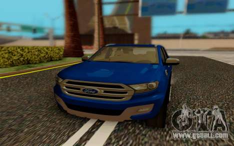 Ford Everest 2017 for GTA San Andreas