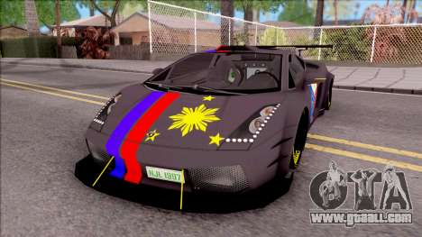 Lamborghini Gallardo Philippines v2 for GTA San Andreas