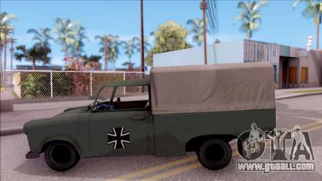 Trabant 601 German Military Pickup for GTA San Andreas