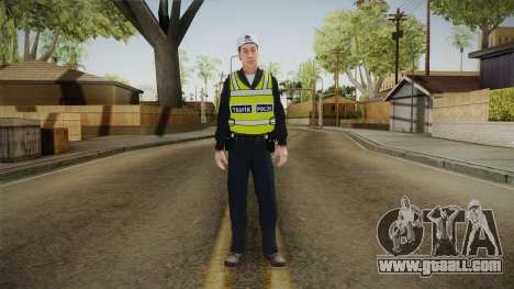 Turkish Traffice Police Officer-Long Sleeves for GTA San Andreas