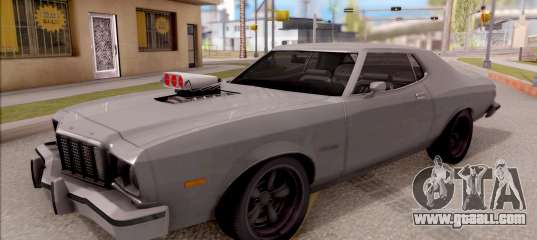 Ford Gran Torino 1975 v2 silver for GTA San Andreas