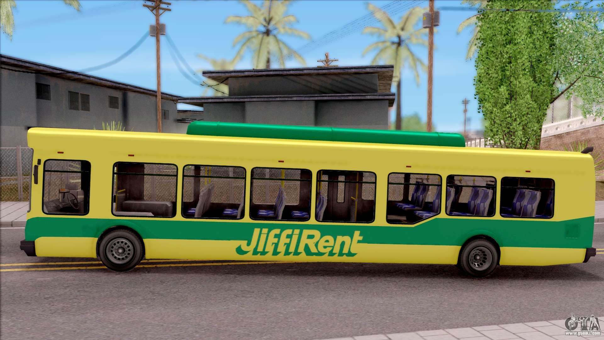 GTA V Brute Bus for GTA San Andreas