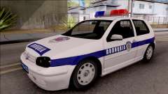 Volkswagen Golf 4 GTI Policija for GTA San Andreas