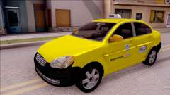 Hyundai Accent Taxi Colombiano for GTA San Andreas