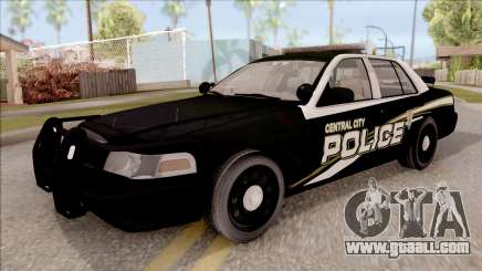 Ford Crown Victoria Central City Police for GTA San Andreas