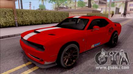 Dodge Challenger Hellcat Consept for GTA San Andreas