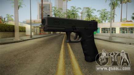 Glock 18 3 Dot Sight Green for GTA San Andreas