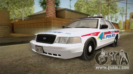 Ford Crown Victoria PI YRP for GTA San Andreas