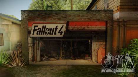 Fallout 4 Garage Texture HD for GTA San Andreas