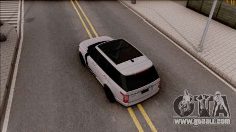 Range Rover Vogue Sport 2017 for GTA San Andreas