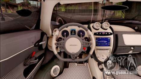 Pagani Huayra Roadster 2017 for GTA San Andreas