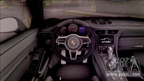 Porsche 911 GT2 RS 2017 SA Plate for GTA San Andreas
