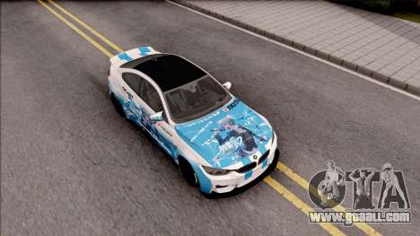 BMW M4 Itasha Hatsune Miku 2017 Liberty Walk for GTA San Andreas
