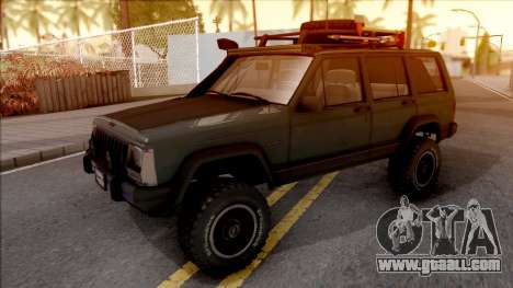Jeep Cherokee 1984 Off-Road for GTA San Andreas