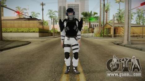 Mirror Edge Cop Heavy v2 for GTA San Andreas