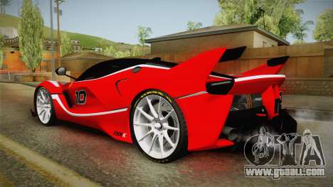 Ferrari FXX-K for GTA San Andreas