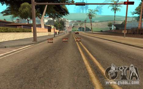 Roadblocks for GTA San Andreas