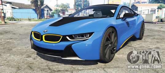 BMW i8 (I12) 2015 [add-on] for GTA 5