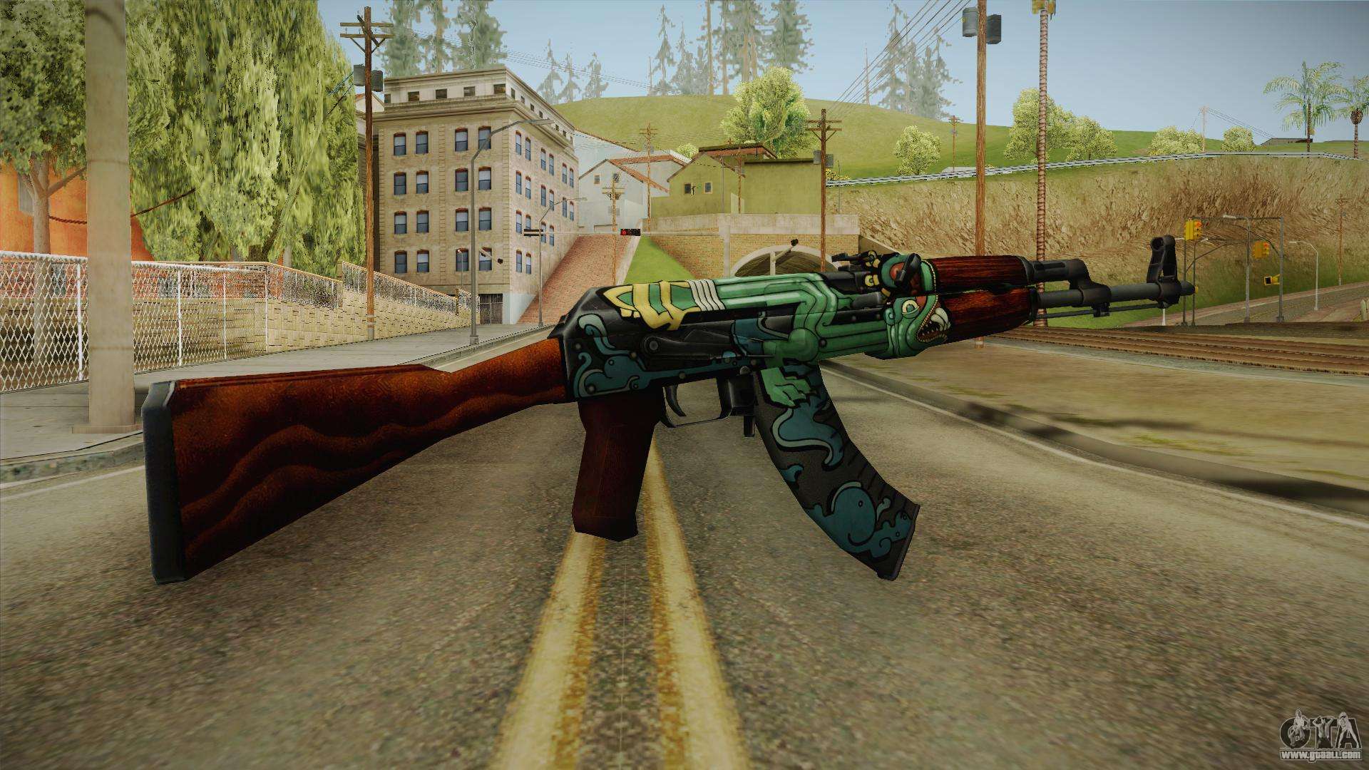 CS: GO AK-47 Fire Serpent Skin for GTA San Andreas