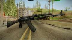 CS: GO AK-47 Emerald Pinstripe Skin for GTA San Andreas