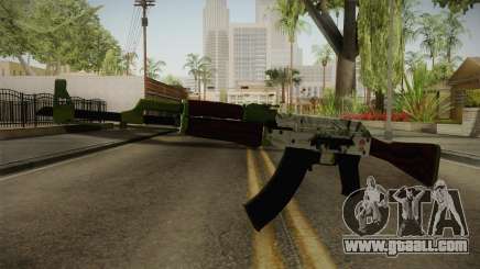 CS: GO AK-47 Hydroponic Skin for GTA San Andreas