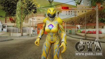 Yellow Ranger Skin for GTA San Andreas