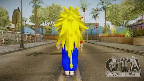 Goku Original DB Gi Blue v5 for GTA San Andreas