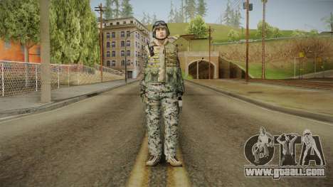 Georgian Soldier Skin v2 for GTA San Andreas