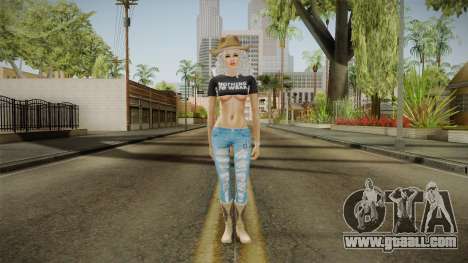 Cowgirl Suzy Skin for GTA San Andreas