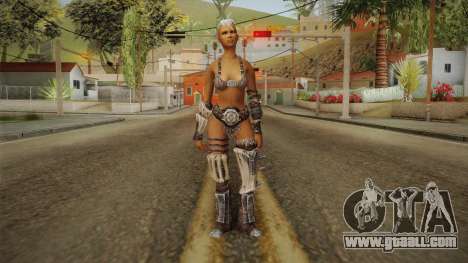 Jessi Skyrim Reskinned v2 for GTA San Andreas