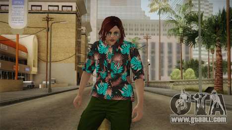 DLC Smuggler Female Skin for GTA San Andreas