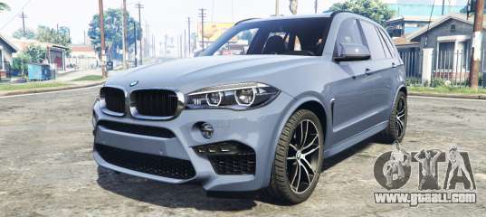 BMW X5 M (F85) 2016 [replace] for GTA 5