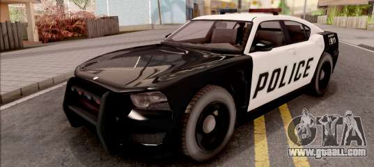 Dodge Charger Police Cruiser Lowest Poly for GTA San Andreas