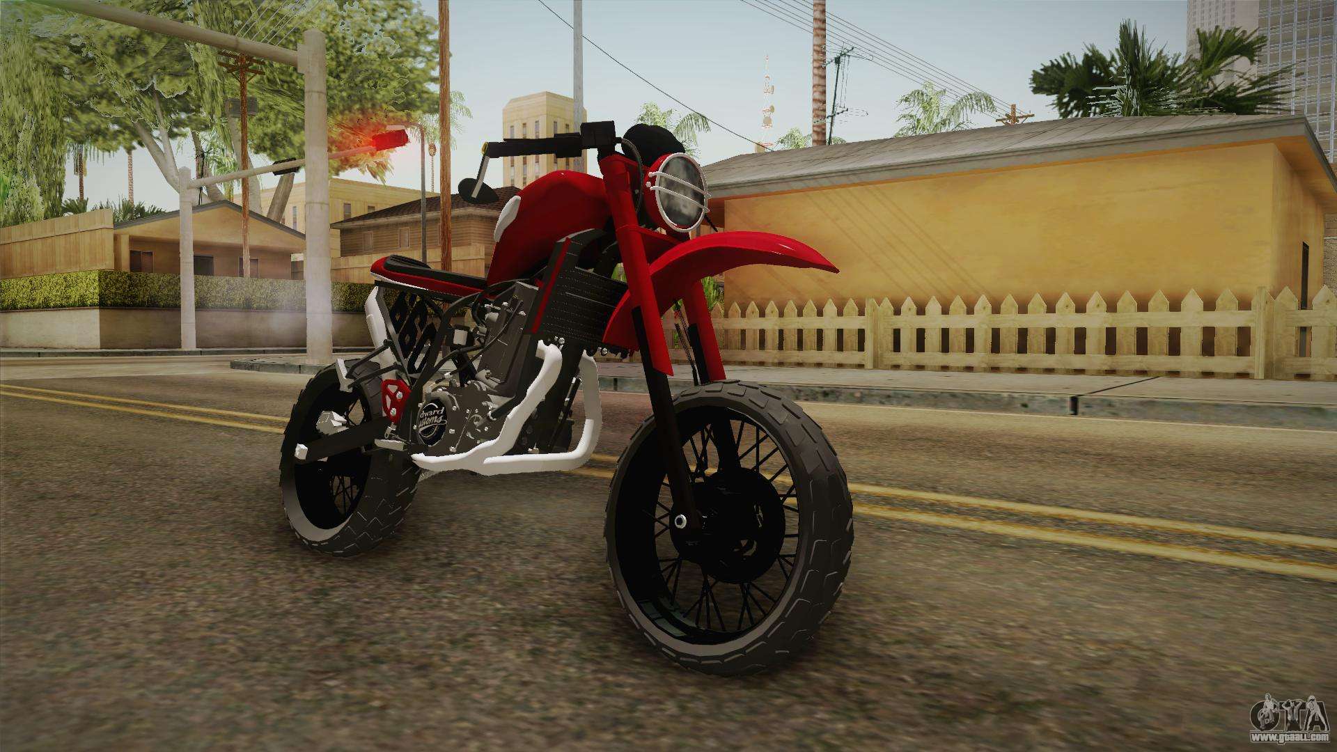 Yamaha XT660 para GTA San Andreas