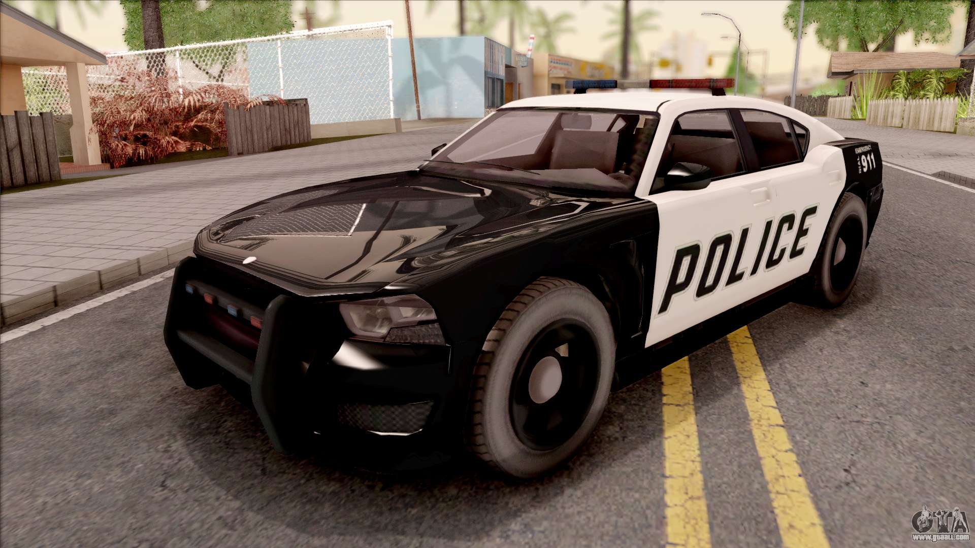 gta sa police car mods