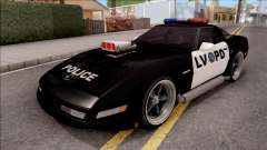 Chevrolet Corvette C4 Police LVPD 1996 v2 for GTA San Andreas
