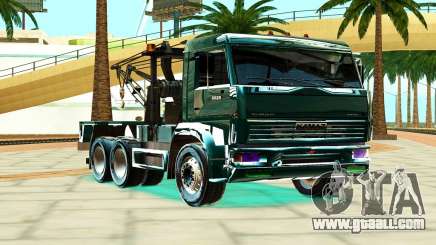 KamAZ 6520 V8 TURBO Tow truck for GTA San Andreas