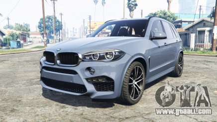 BMW X5 M (F85) 2016 [replace] for GTA 5